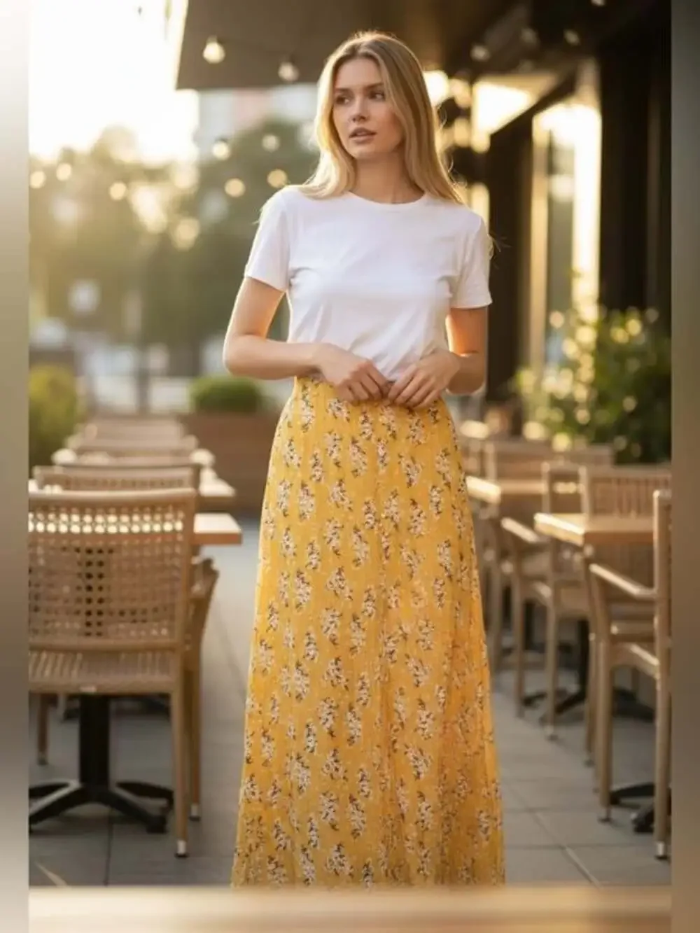 Sans Souci flowy midi